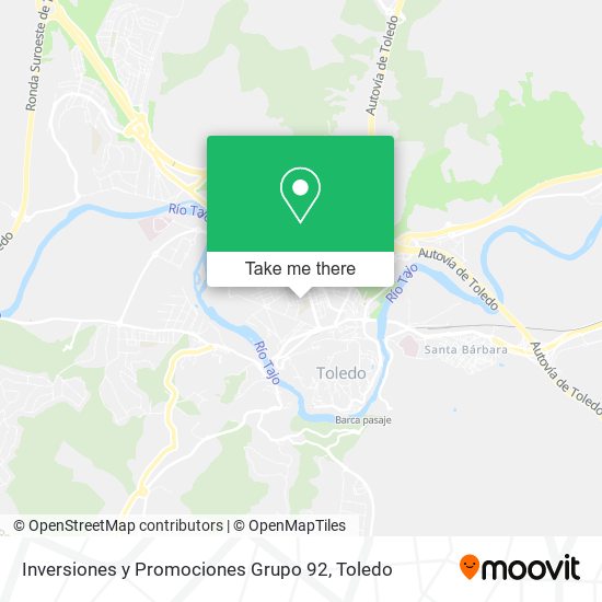 Inversiones y Promociones Grupo 92 map