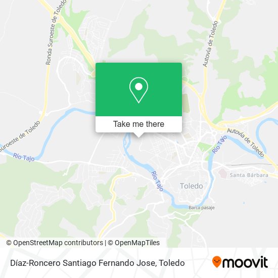 Díaz-Roncero Santiago Fernando Jose map