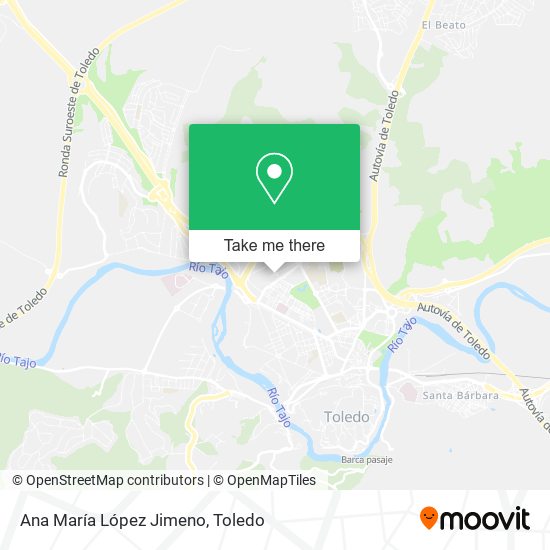 Ana María López Jimeno map