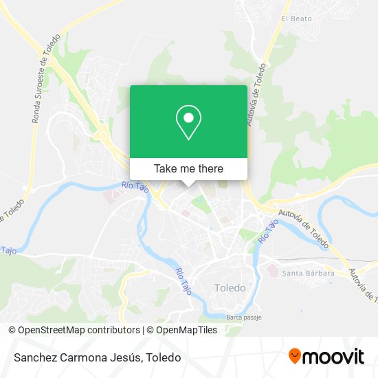 Sanchez Carmona Jesús map