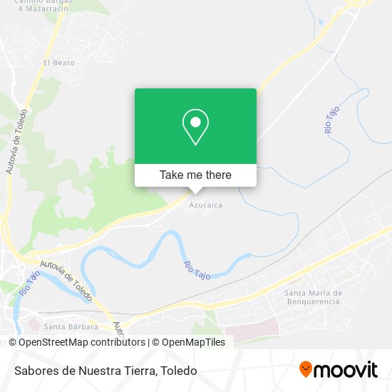Sabores de Nuestra Tierra map