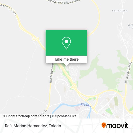 Raúl Merino Hernandez map