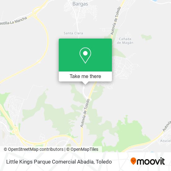 Little Kings Parque Comercial Abadía map