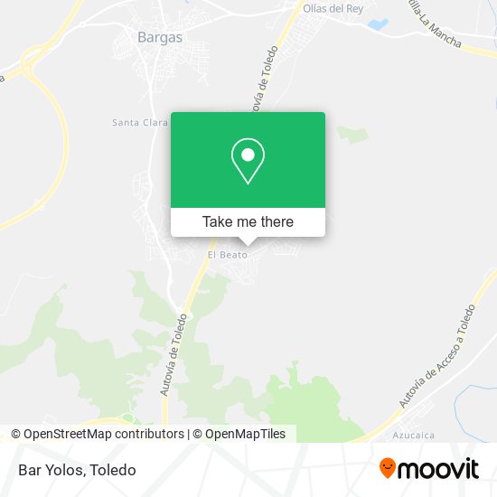 mapa Bar Yolos