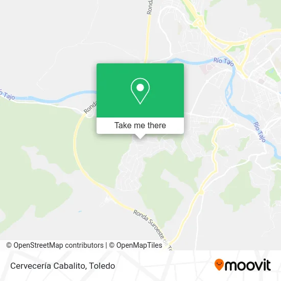Cervecería Cabalito map