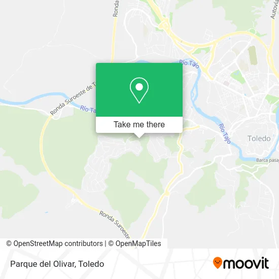 Parque del Olivar map
