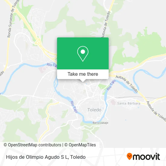 Hijos de Olimpio Agudo S L map