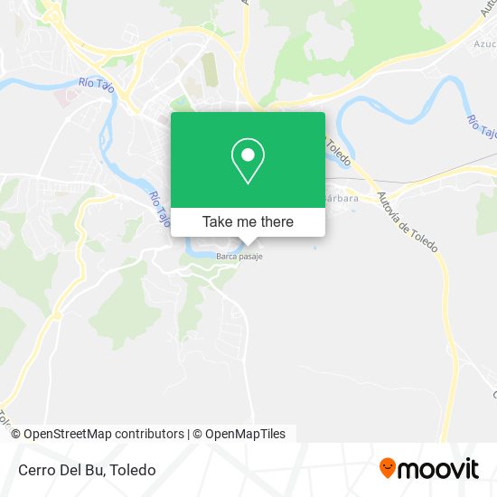 mapa Cerro Del Bu