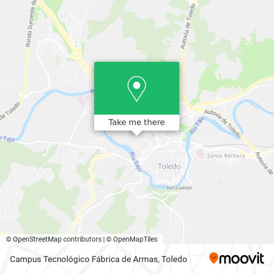 Campus Tecnológico Fábrica de Armas map