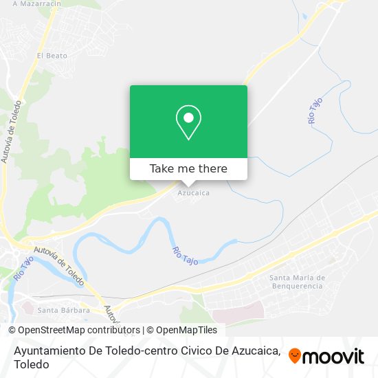 Ayuntamiento De Toledo-centro Civico De Azucaica map