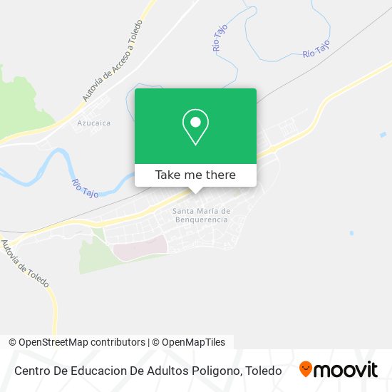 Centro De Educacion De Adultos Poligono map