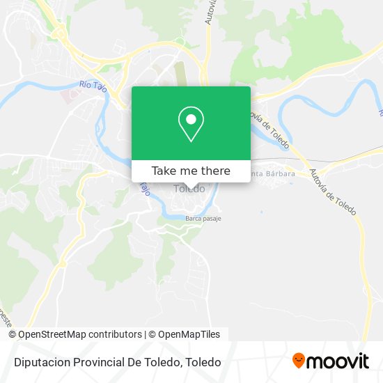 Diputacion Provincial De Toledo map