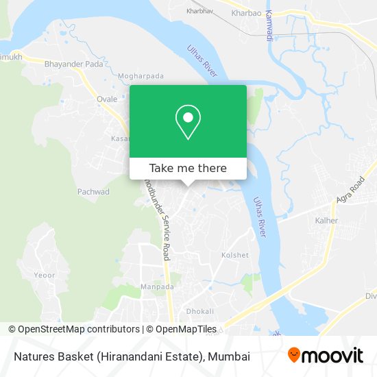 Natures Basket (Hiranandani Estate) map