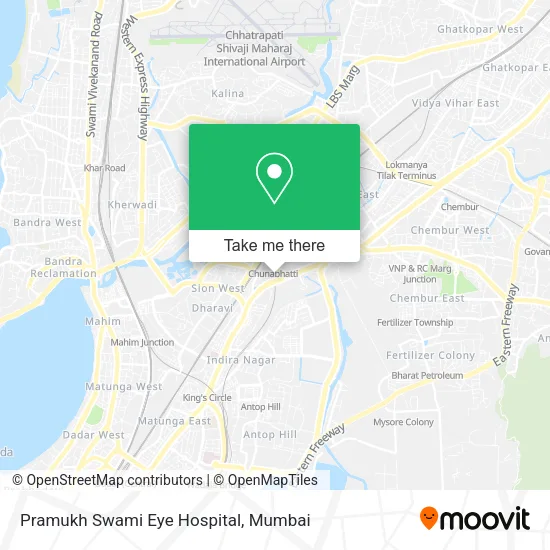 Pramukh Swami Eye Hospital map