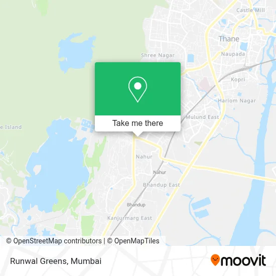 Runwal Greens map