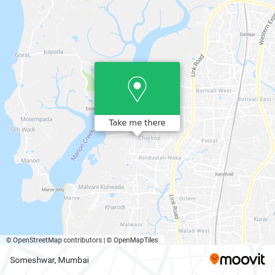 Someshwar map