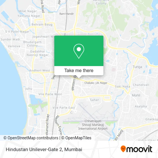 Hindustan Unilever-Gate 2 map