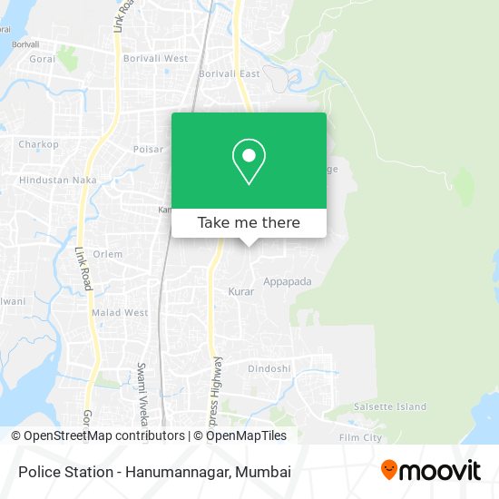 Police Station - Hanumannagar map
