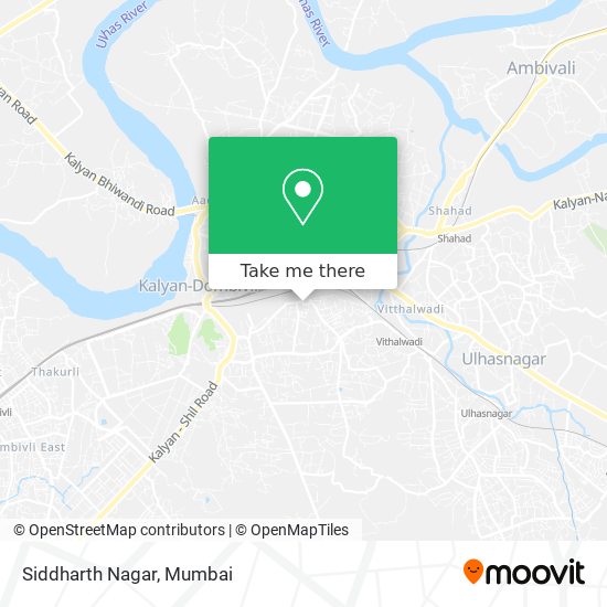 Siddharth Nagar map