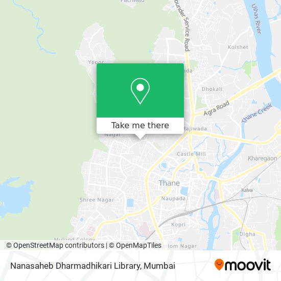 Nanasaheb Dharmadhikari Library map