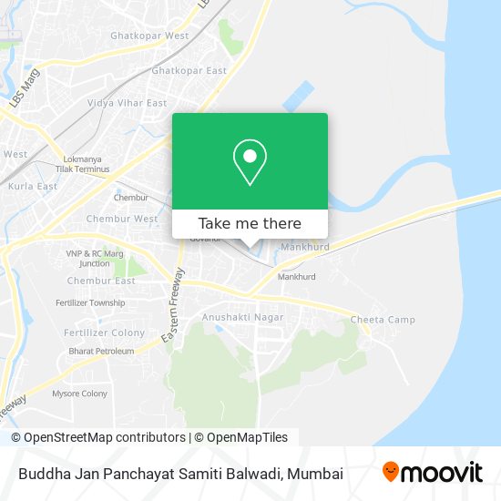 Buddha Jan Panchayat Samiti Balwadi map