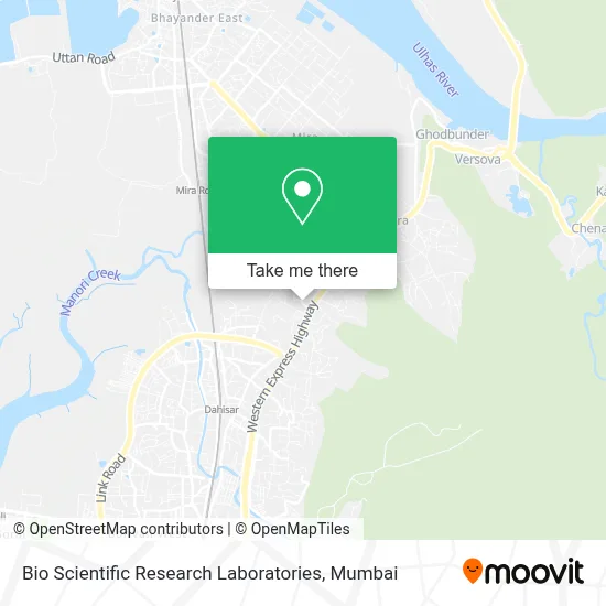 Bio Scientific Research Laboratories map