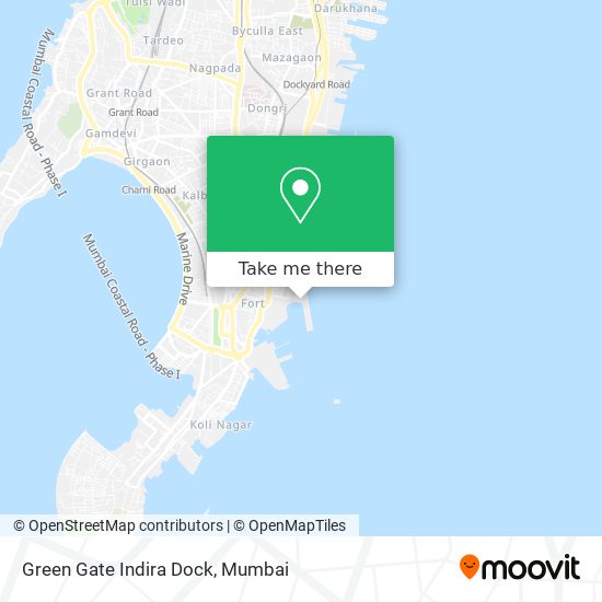 Green Gate Indira Dock map
