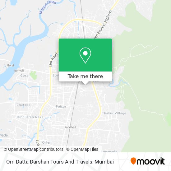 Om Datta Darshan Tours And Travels map