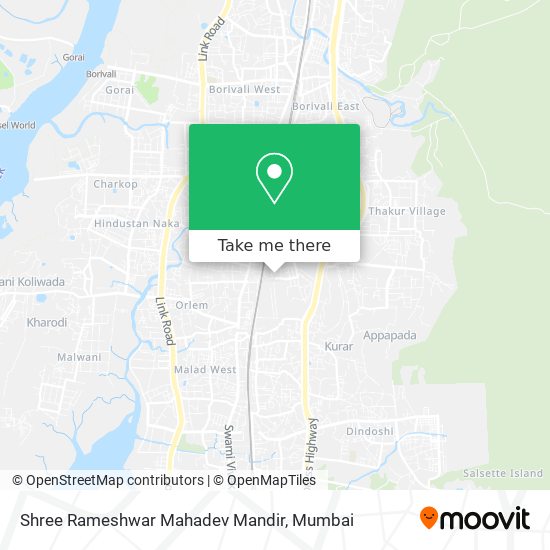 Shree Rameshwar Mahadev Mandir map