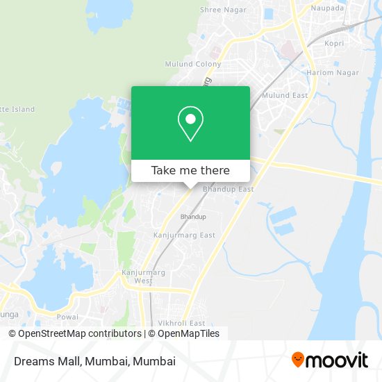 Dreams Mall, Mumbai map