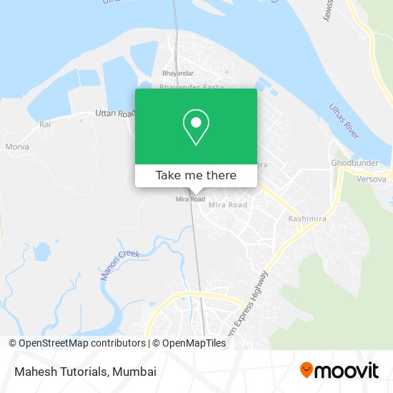 Mahesh Tutorials map