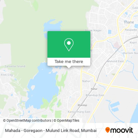 Mahada - Goregaon - Mulund Link Road map