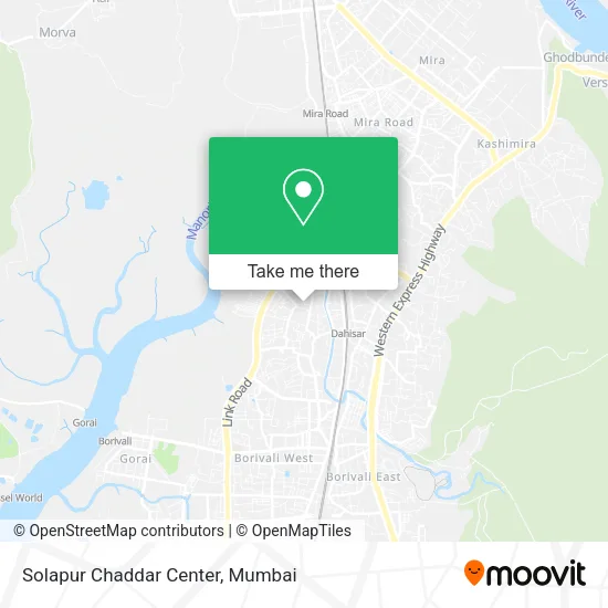 Solapur Chaddar Center map