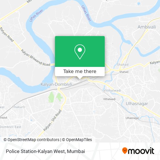 Police Station-Kalyan West map