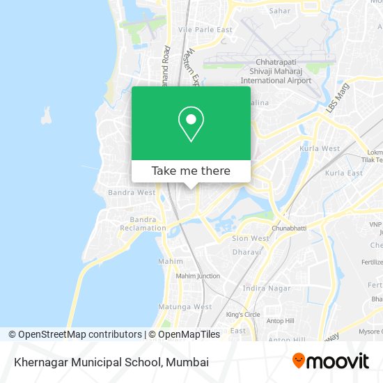 Khernagar Municipal School map