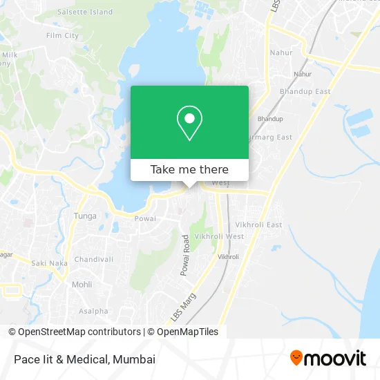 Pace Iit & Medical map