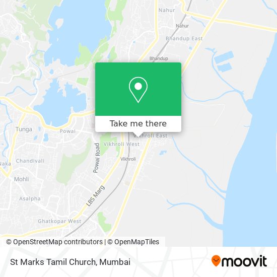 St Marks Tamil Church map