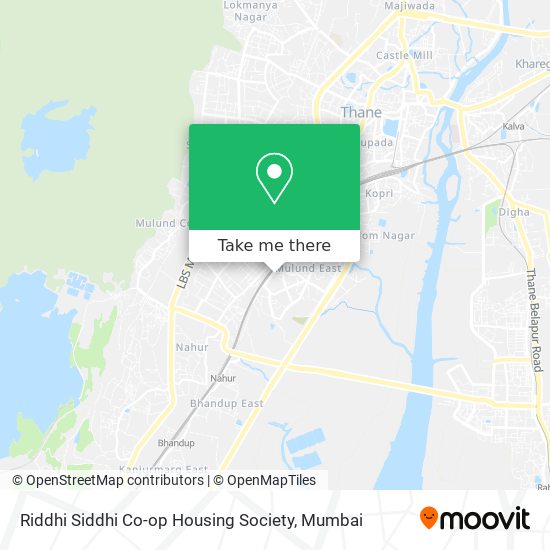 Riddhi Siddhi Co-op Housing Society map