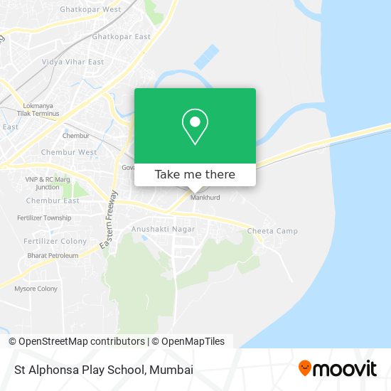 St Alphonsa Play School map