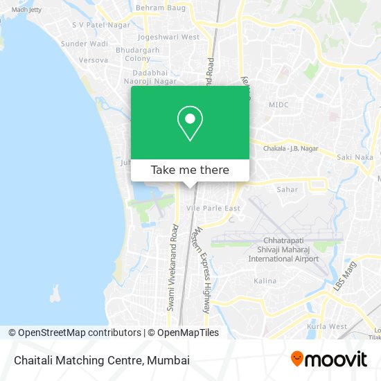 Chaitali Matching Centre map