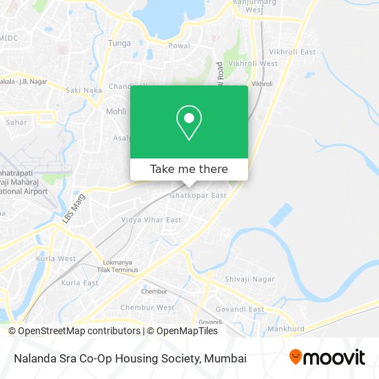 Nalanda Sra Co-Op Housing Society map
