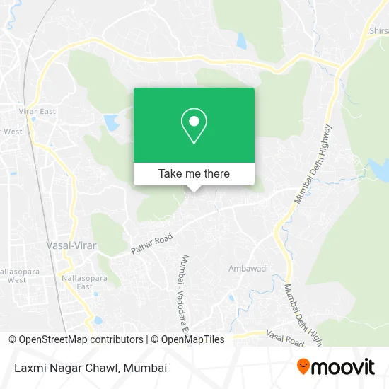 Laxmi Nagar Chawl map