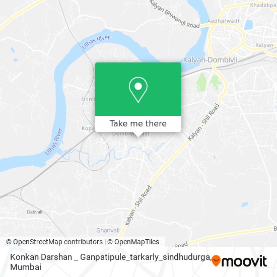 Konkan Darshan _ Ganpatipule_tarkarly_sindhudurga map