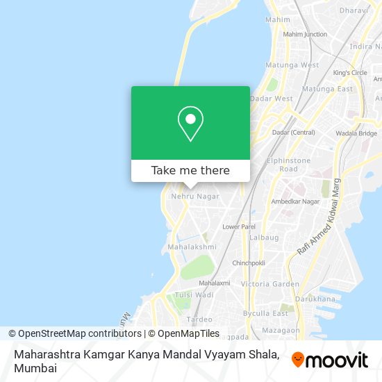 Maharashtra Kamgar Kanya Mandal Vyayam Shala map