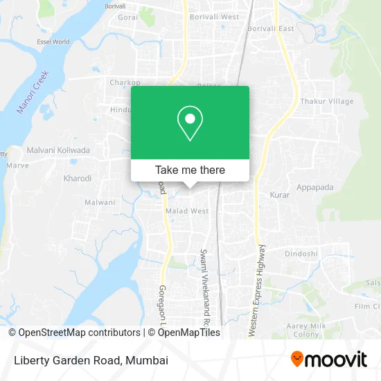 Liberty Garden Road map