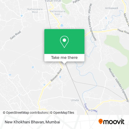 New Khokhani Bhavan map