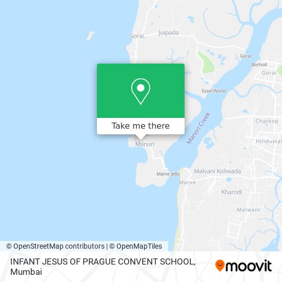 INFANT JESUS OF PRAGUE CONVENT SCHOOL map