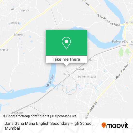 Jana Gana Mana English Secondary High School map