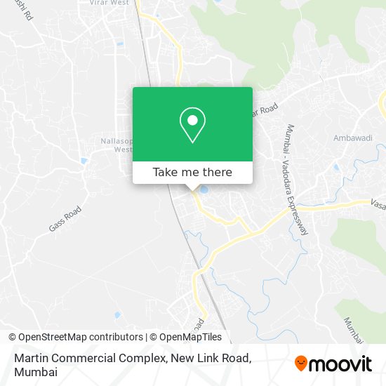 Martin Commercial Complex, New Link Road map