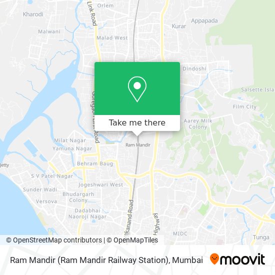 Ram Mandir (Ram Mandir Railway Station) map